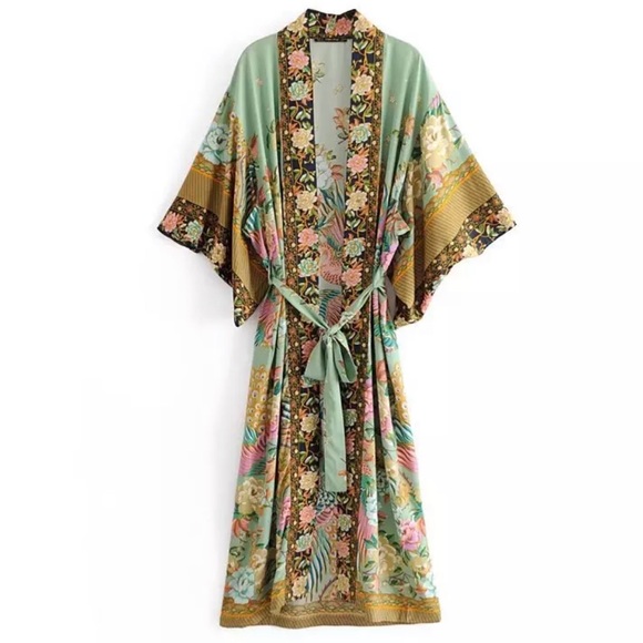 Private Label Other - 👘 Bohemian Gypsy Inspired Kimono